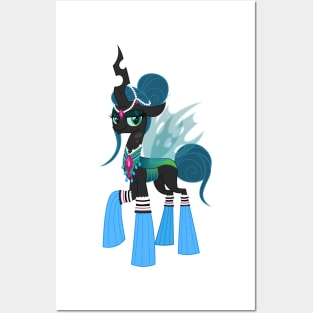 Queen Chrysalis pony mania Posters and Art